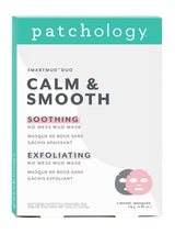 Next Patchology Smart Mud Duo Smooth + Calm Facial Mask- Buy online at McGrocer