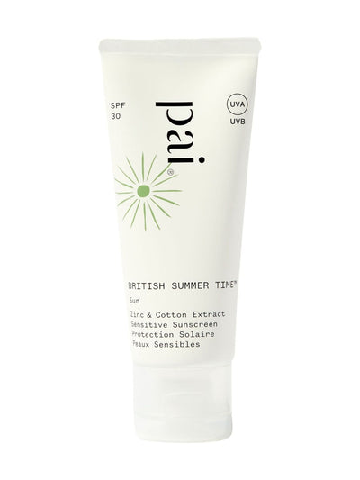 Next PAI British Summer Time Zinc & Cotton Extract SPF30 Sensitive Sun Cream 40ml- Buy online at McGrocer
