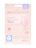 Patchology Rosé sheet masks 2 pack, imported from the UK