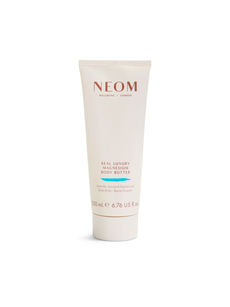NEOM Real Luxury Magnesium body butter cream 200ml, imported from the UK