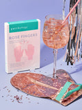 Patchology Rosé Fingers hand mask, imported from the UK