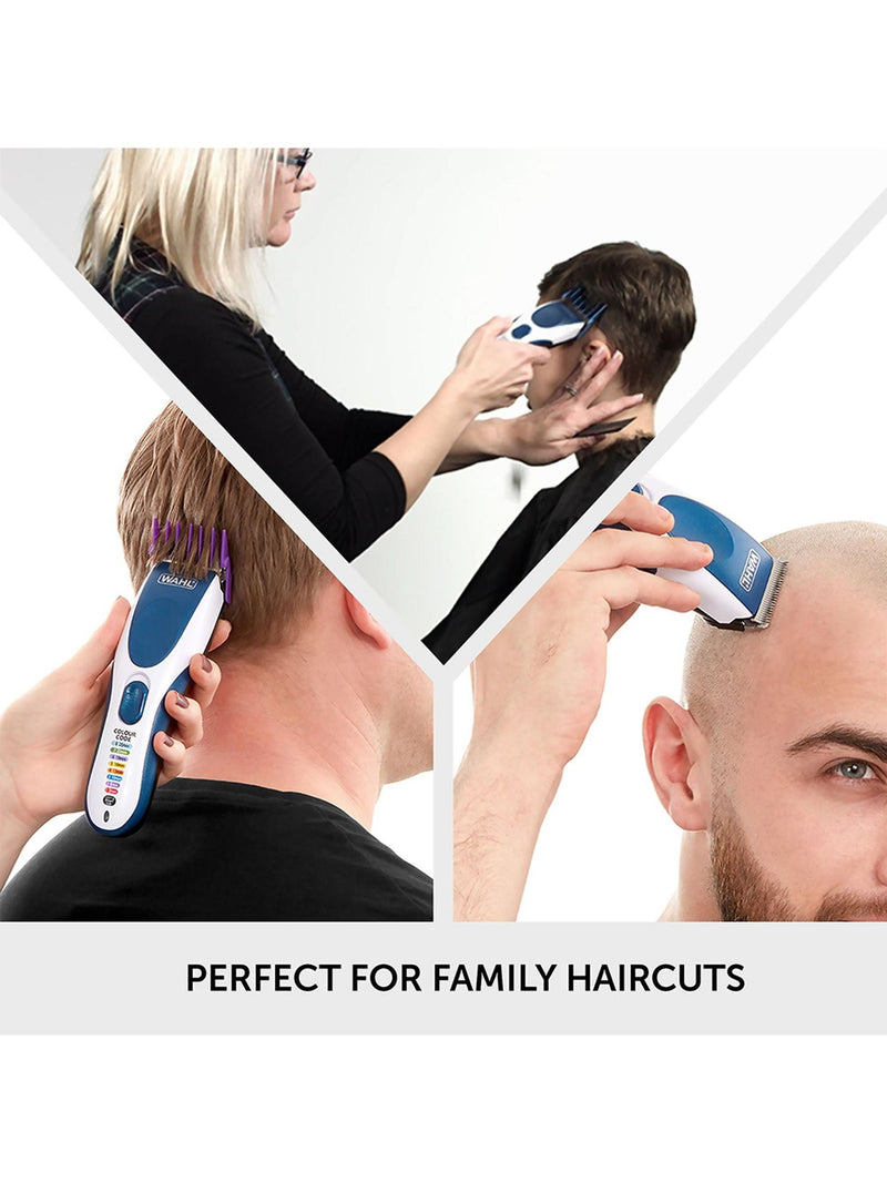 Wahl Colour Pro cordless hair clipper kit (British brand)