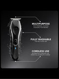 Wahl Aqua Blade Rechargeable Beard Trimmer Kit (British brand)