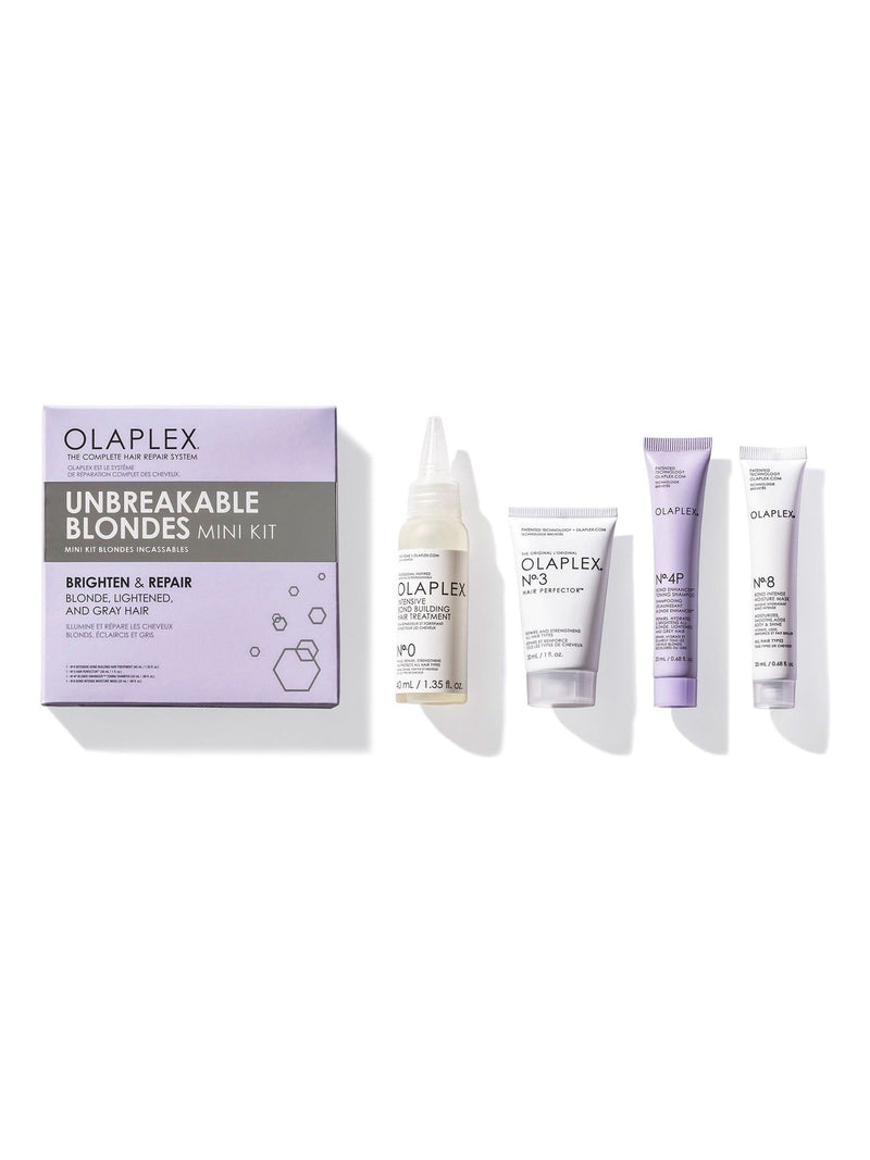 Olaplex Unbreakable Blondes Mini Kit hair treatment kit 110ml, imported from the UK