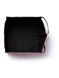 The Flat Lay Co. baby pink leopard makeup box bag 22cm x 11cm x 11cm (British brand)