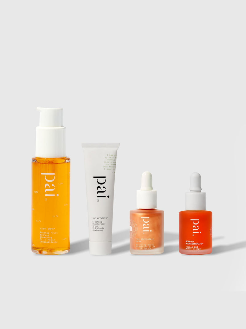 PAI skincare set for sensitive skin, imported from the UK