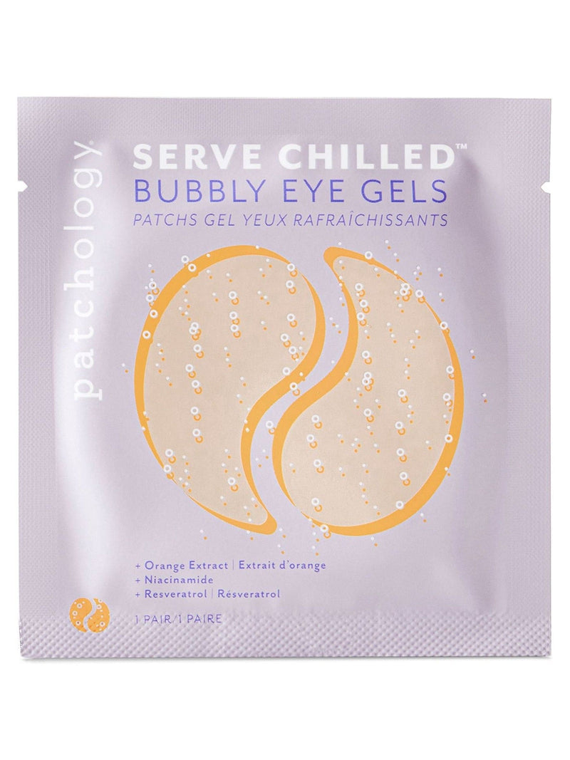 Patchology Serve Chilled Bubbly eye gel 5 pack, imported from the UK