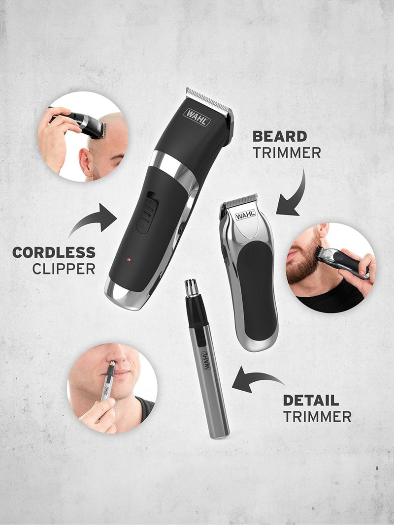 Wahl Cordless Grooming Set Clipper Trimmer (British brand)