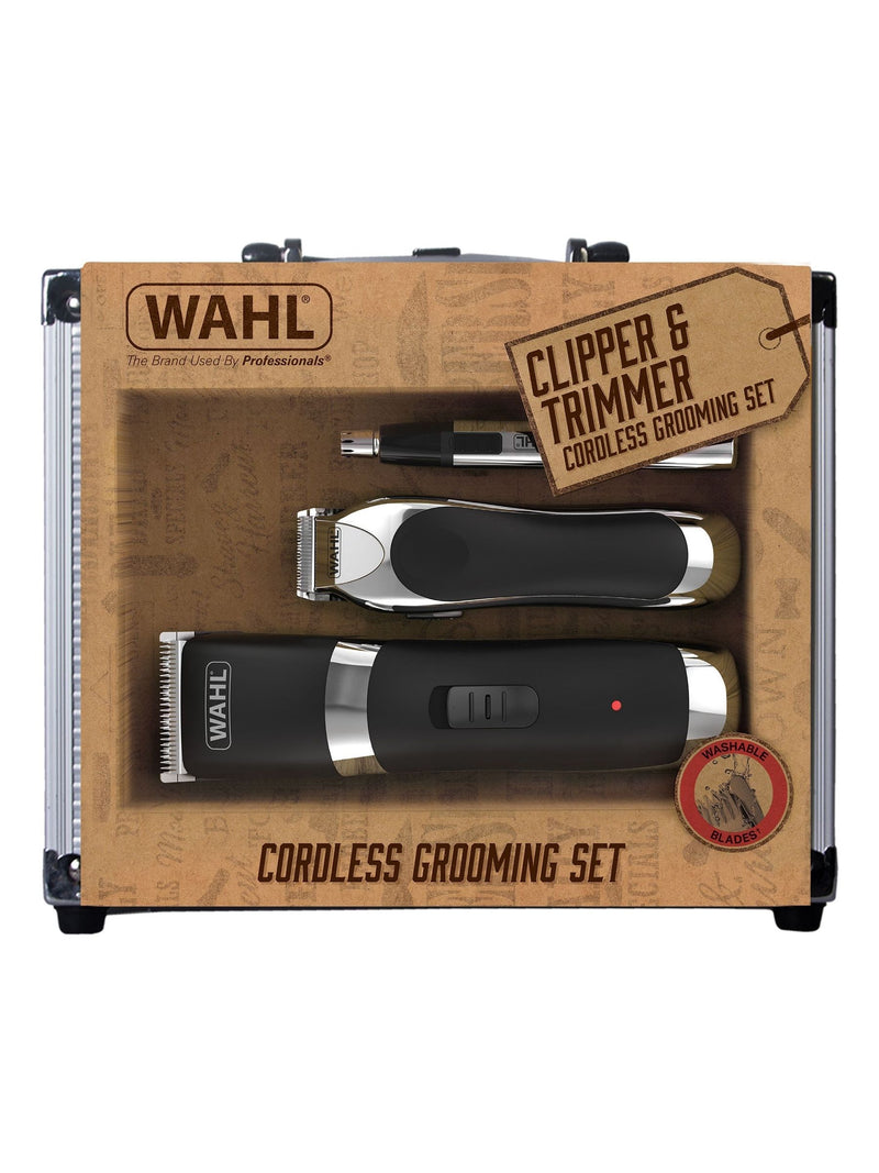 Wahl Cordless Grooming Set Clipper Trimmer (British brand)
