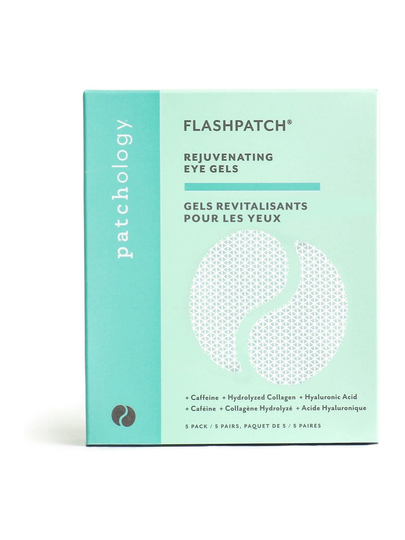 Patchology Flash Patch Rejuvenating Eye Gel Patches 5 pack, imported from the UK
