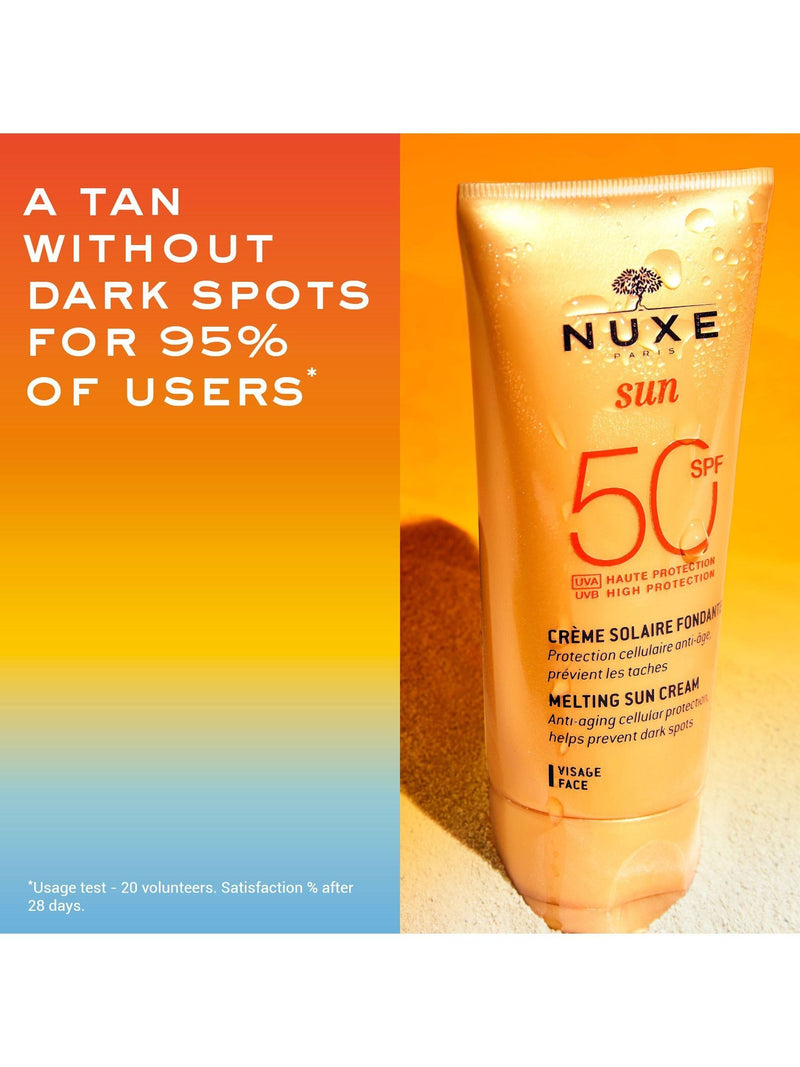 Nuxe SPF 50 face sun cream 50ml, imported from the UK