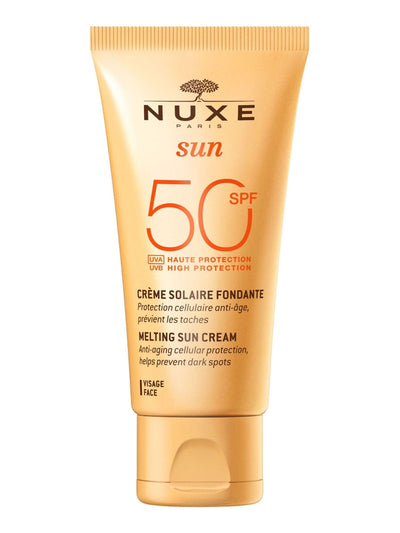 Next Nuxe SPF 50 Smeltende Høy Beskyttende Ansiktssolkrem 50ml- Kjøp online hos McGrocer