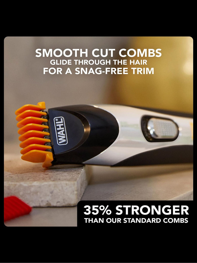 Wahl Colour Trim Stubble and Beard Trimmer Kit (British brand)