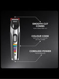 Wahl Colour Trim Stubble and Beard Trimmer Kit (British brand)