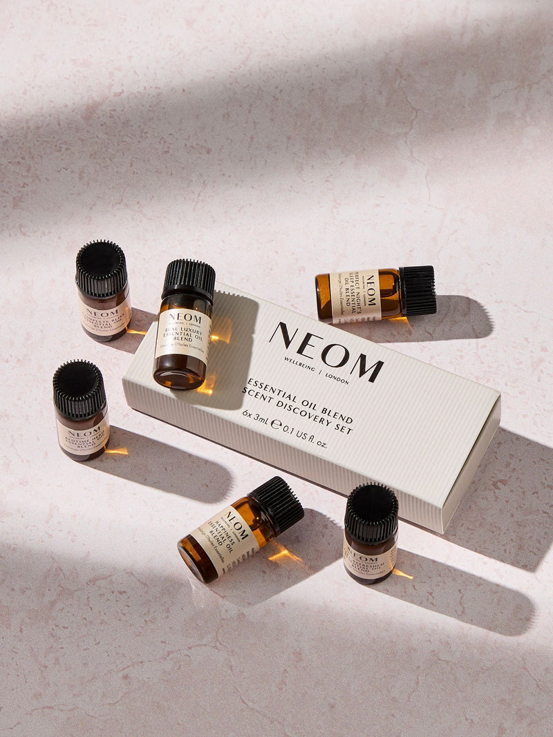 Neom Scent Discovery essential oil gift set (British brand)