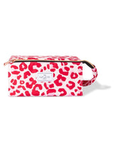 Next The Flat Lay Co. Open Flat Box Makeup Bag Pink Leopard- Buy online at McGrocer