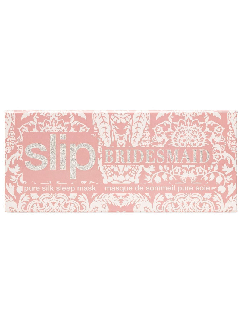 Slip Bridesmaid silk sleep mask 8.5cm x 20.5cm (British brand)