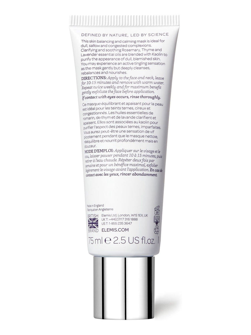 ELEMIS Herbal Lavender Repair Face Mask 75ml - British product