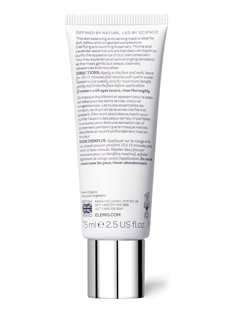 ELEMIS Herbal Lavender Repair Face Mask 75ml - British product