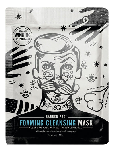 Barber Pro Foaming Cleansing Mask Gesichtsmaske