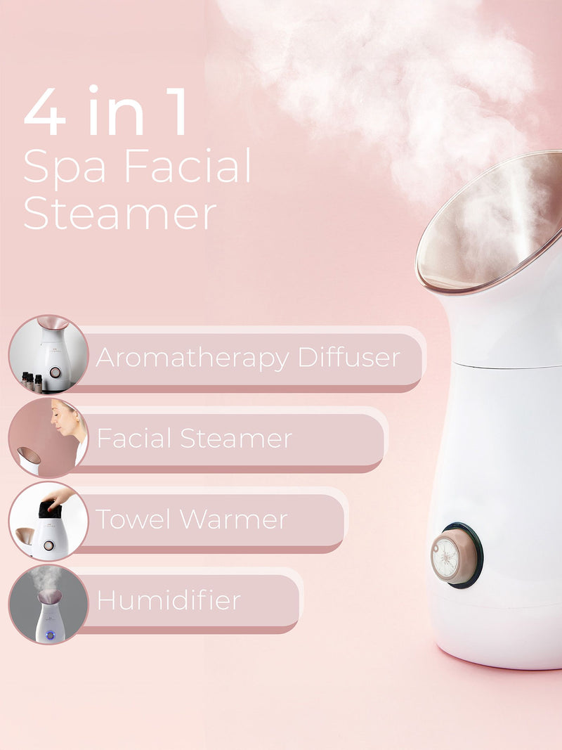 Stylpro 4-in-1 facial steamer with ionic mist (British brand)