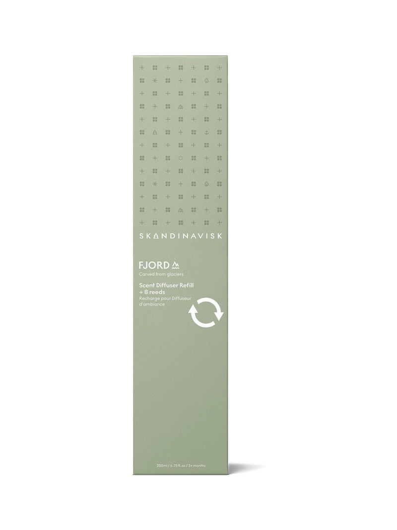 Skandinavisk Black FJORD reed diffuser refill 200ml (British brand)