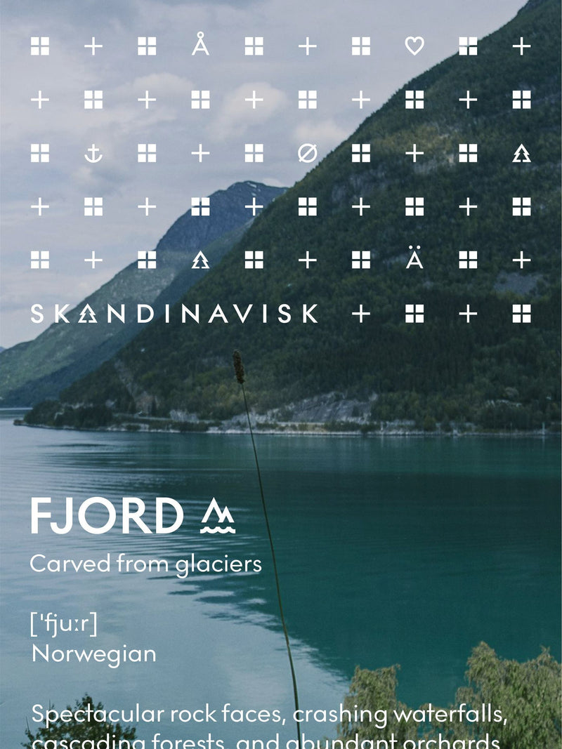 Skandinavisk Black FJORD reed diffuser refill 200ml (British brand)