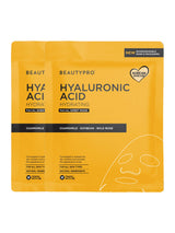 Next BeautyPro Hyaluronic Acid Mask Bundle Sheet Masks 2 Masks- Buy online at McGrocer