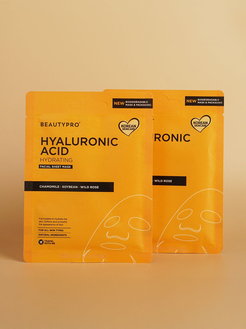 BeautyPro Hyaluronic Acid Mask Bundle 2 Masks - British product