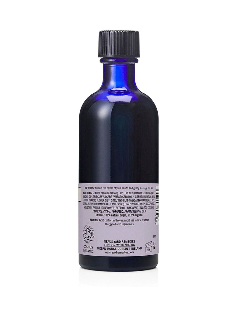 Neals Yard Remedies Mother's Massage Oil, imported from the UK