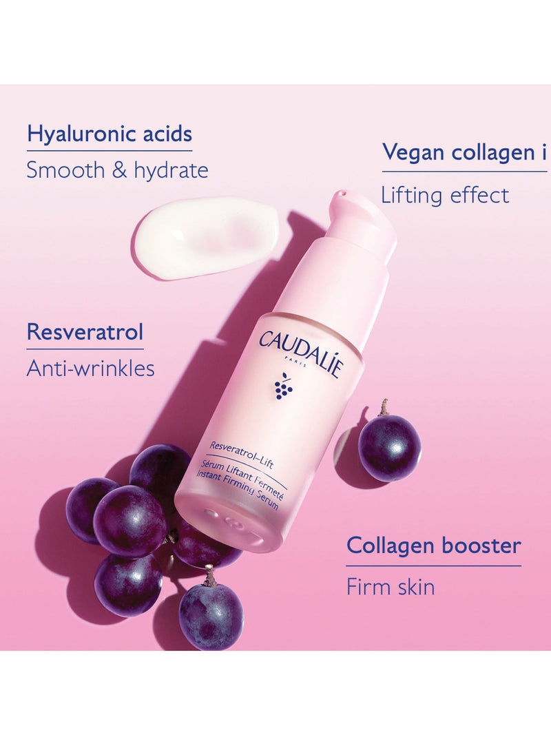 Caudalie Resveratrol-Lift Instant Firming Serum Refill 30 mL - British product