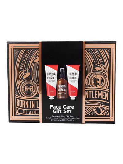 Hawkins & Ensemble Cadeau Visage Brimble Ensemble de Soins pour Hommes