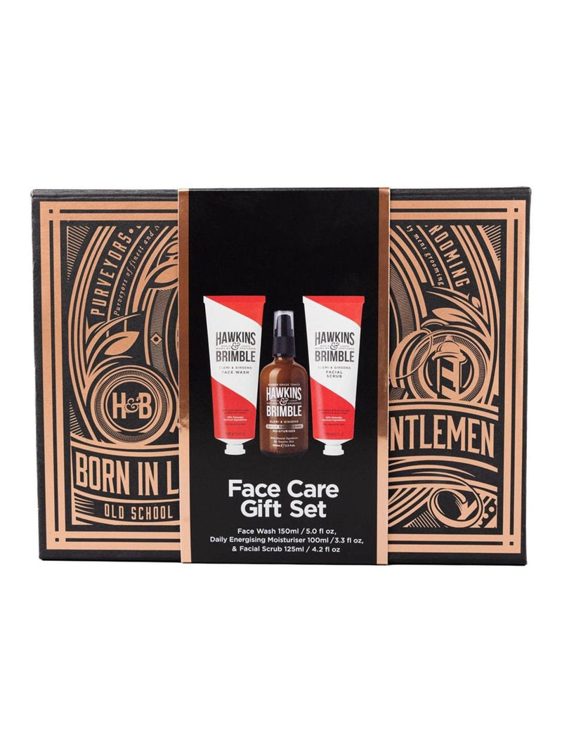 Hawkins & Brimble men's face gift set, UK version