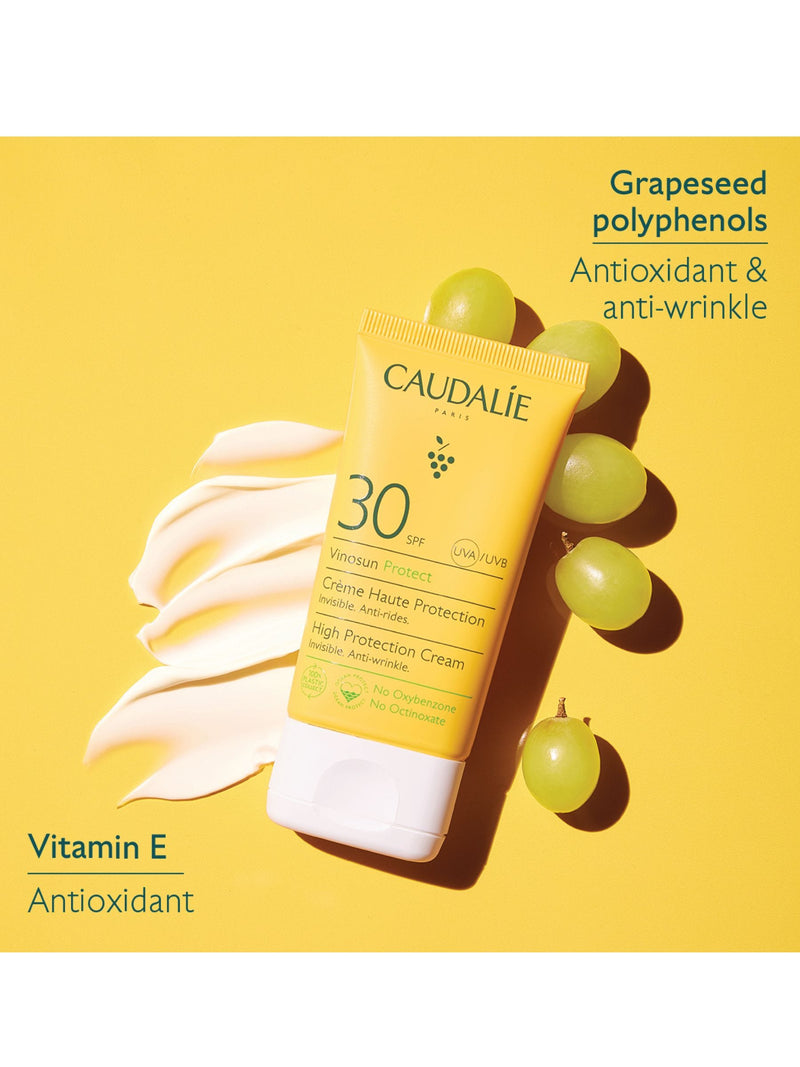 Caudalie Vinosun High Protection Cream SPF30 50 mL - British product