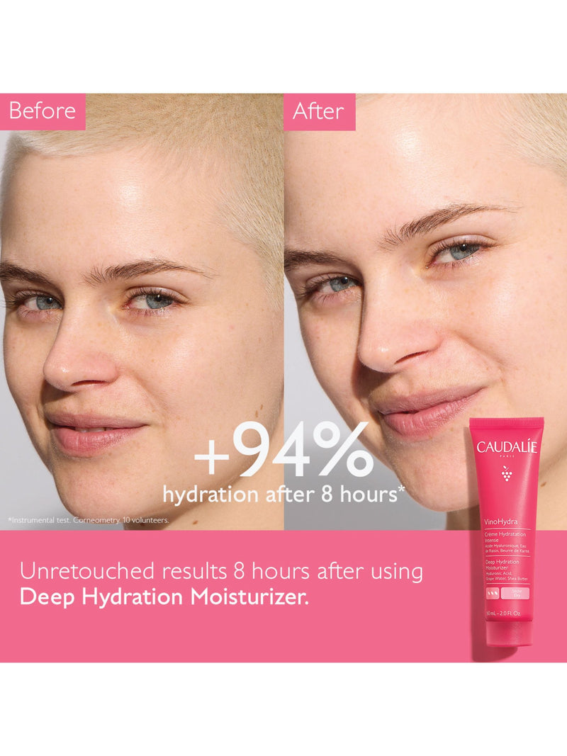 Caudalie VinoHydra Deep Hydration facial moisturizer 60 mL - British product