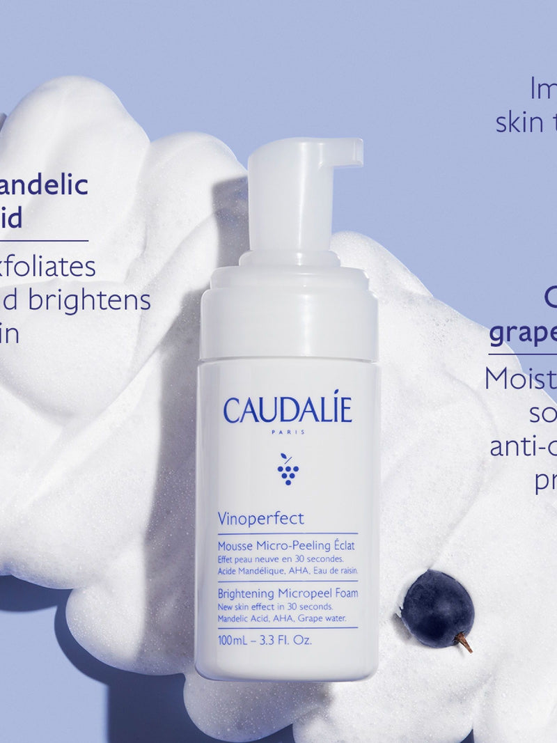 Caudalie Vinoperfect Brightening Micropeel Foam 100 mL - British product