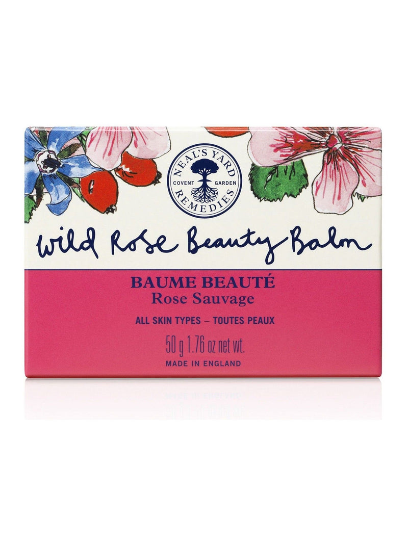 Neals Yard Remedies Wild Rose facial beauty balm 50g, imported from the UK