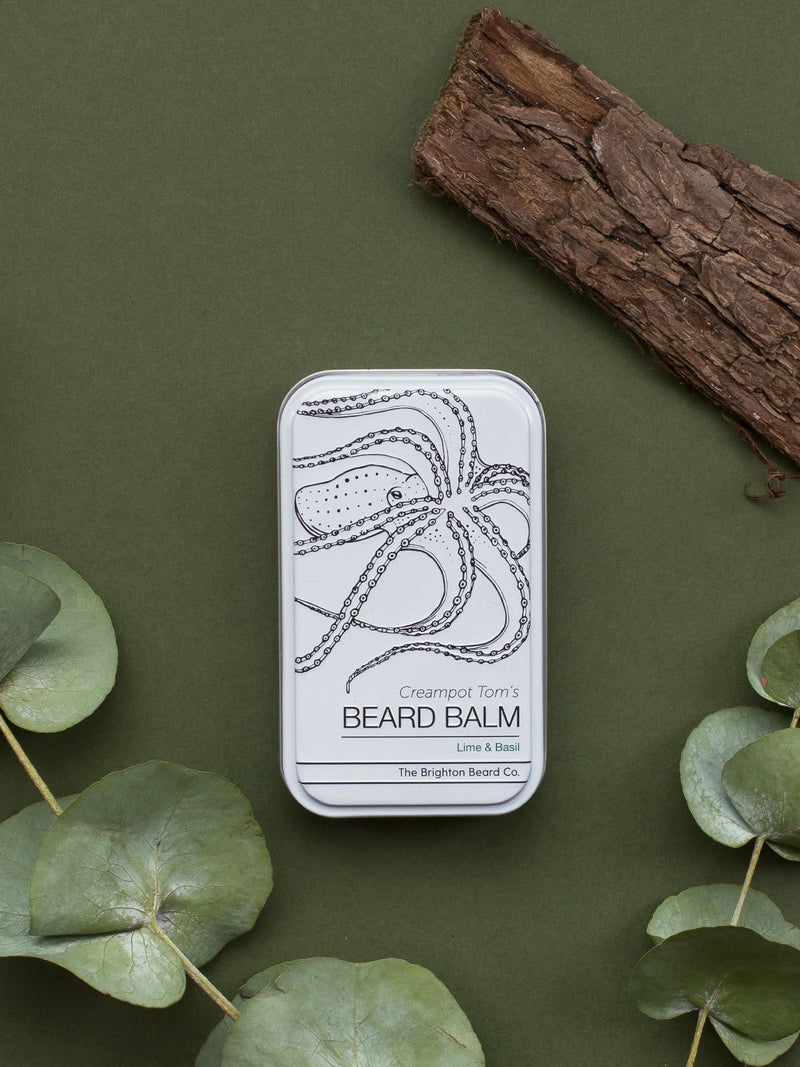 Brighton Beard Co. Lime Basil beard balm 80ml - British product