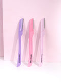 Brush Works eyebrow razor pack of 3 - British product
