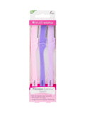 Brush Works eyebrow razor pack of 3 - British product
