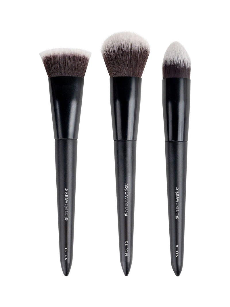 Brush Works cream contour and blush makeup brush set - British product