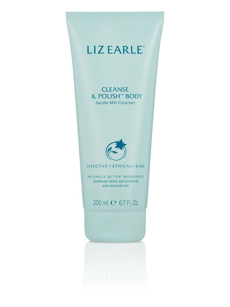 Liz Earle Cleanse & Polish Body Gentle Mitt Cleanser 200ml, UK version