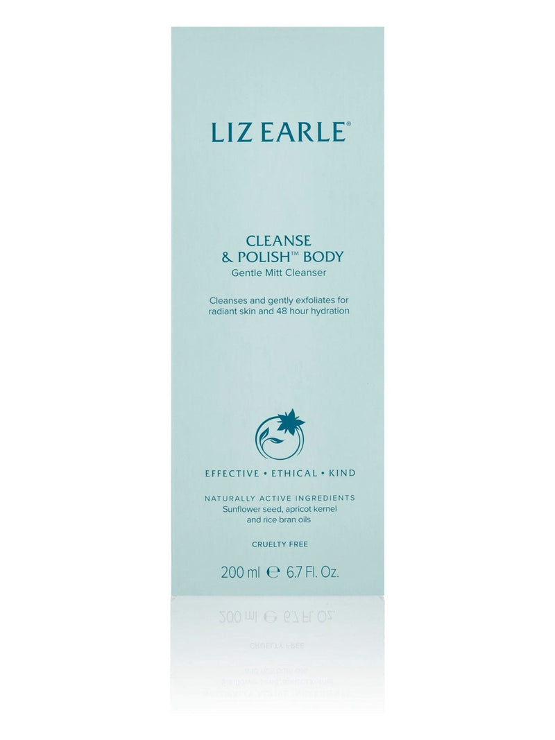 Liz Earle Cleanse & Polish Body Gentle Mitt Cleanser 200ml, UK version