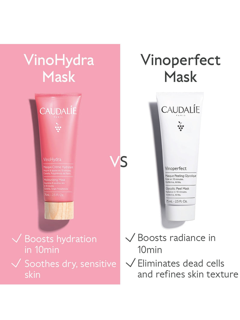 Caudalie VinoHydra Moisturizing Face Mask 75 mL - British product