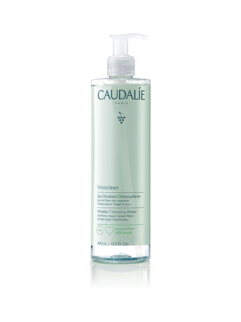 Caudalie Vinoclean Micellar Cleansing Water 400ml - British product