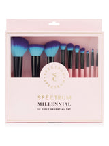 Next Spectrum Collections Pink Essential Makeup Brush Set 10 Piece Makeup Brushes- Buy online at McGrocer