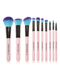 Spectrum Collections pink essential makeup brush set 10 piece (British brand)