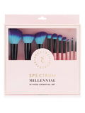Spectrum Collections pink essential makeup brush set 10 piece (British brand)