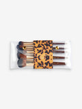 Spectrum Collections Pantherine makeup brush set 5 piece, imported from the UK