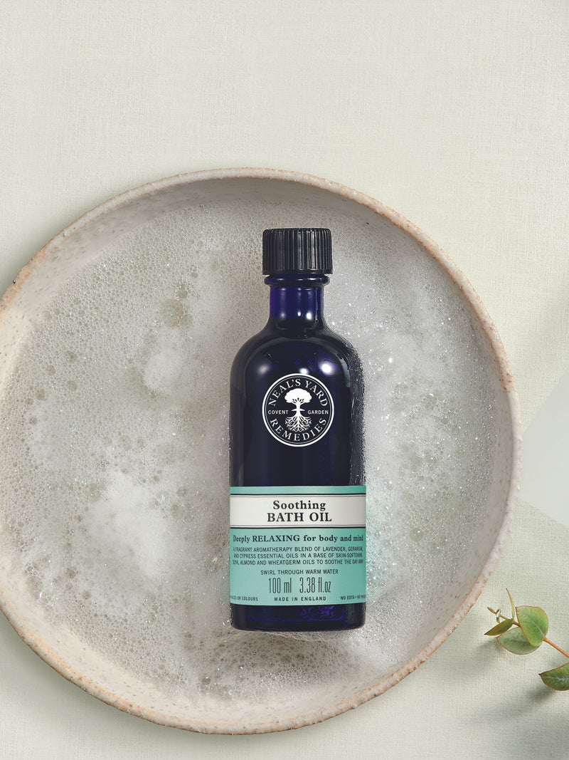 Neals Yard Remedies bath oil 100ml, imported from the UK